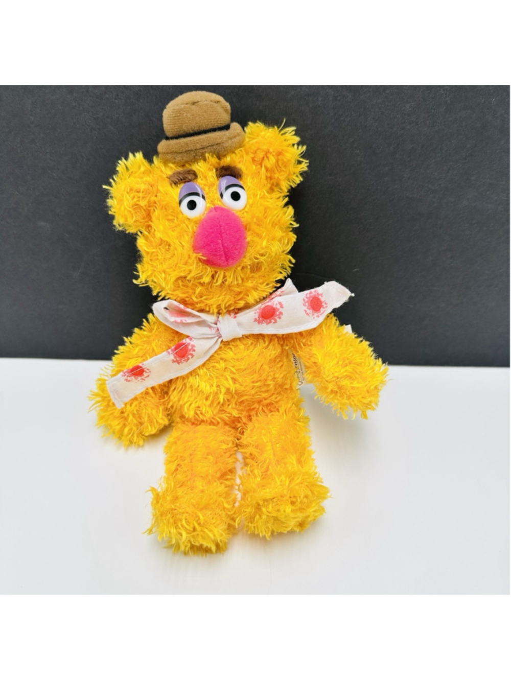 Muppets Show Fozzie Bear Plush Doll Sababa Toys 9” 2004 Jim Henson Waka Waka